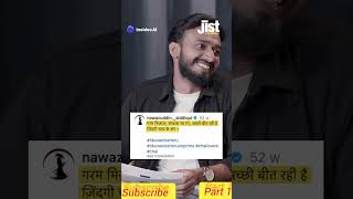 Nawazuddin Siddiquis Hilarious Shayari On Instagram interview indianactor bollywood video [upl. by Arremat735]