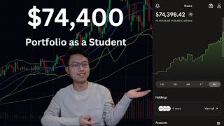 My 74400 Student Portfolio  Wealthsimple Trade Dividend amp ETF Investing [upl. by Malamud]