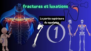 orthopédietraumatologie fracture de la clavicule et luxation de l’épaule [upl. by Yecam]