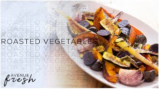 The Perfect Roasted Vegetables • Delicious Side Dish Recipe  AVENUE FRESH  Kitchen [upl. by Airdnassac850]