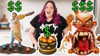 I Paid 3 Bakeries 1500 to make insane Halloween Cakes [upl. by Eniamej856]