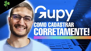 Como CADASTRAR NA GUPY [upl. by Alleuqram]