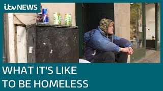 Stories from the streets What its like to be homeless  ITV News [upl. by Atener]