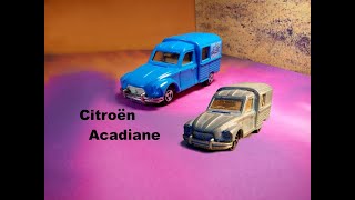 Citroen Acadiane felújítása restaurálása majorette [upl. by Enaz]