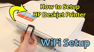 HP Deskjet Plus 3700  3755  How to Reset Printer Setting  WiFi Restore 123hpcom [upl. by Adalia]