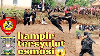 PSHT VS IKS PI Soko Probolinggo sambung silaturahim nyaris adu jotos😱 [upl. by Htiekram388]