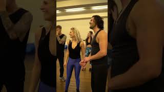 Catch a glimpse of Strictly Come Dancings Graziano Di Prima in rehearsal for his new show Believe [upl. by Ahsenek]