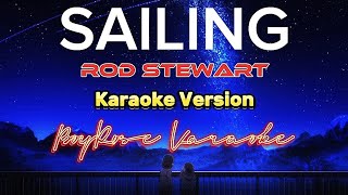 quotSing Along to Sailing Karaoke Lyrics of Rod Stewarts Timeless Hit 🎤✨quot [upl. by Esilehs]