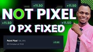 How to Solve Not Pixel 0 PX Problem  Not Pixel How to Play  NotPixel Airdrop  Not Pixel Listing [upl. by Grefer]