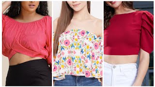 50 stylish crop tops outfit ideas\Designs [upl. by Nike163]