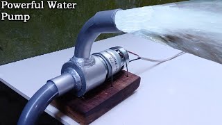 DIY Powerful Water pump  How to Make a Water Pump at Home Using 775 Motor  12V Water Pump [upl. by Aubrey]