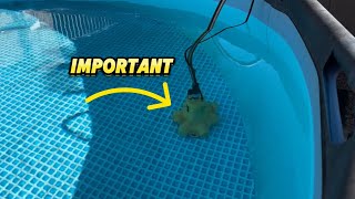 How to drain your above ground pool founditonamazon earnscommissions abovegroundpool sumppump [upl. by Ynaffad]