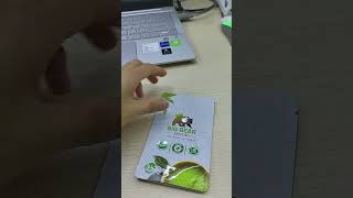 Matte UV spot glossy effect custom your own logo zipperfactory factory foodpackaging unboxing [upl. by Avivah]