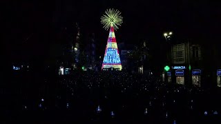 ENCENDIDO LUCES NAVIDAD VIGO 2024 [upl. by Obadias939]