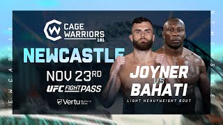 Cage Warriors 181 Prelims  Main Card is LIVE at 1230pm PT EXCLUSIVELY on UFC FIGHT PASS [upl. by Yona]