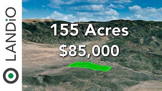 LANDIO • SOLD • 155 Acres of Land for Sale in New Mexico near Taos NM [upl. by Bryner]