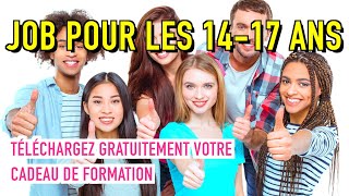 JOB pour les 1417 ans  Comment trouver un EMPLOI quand on est mineur [upl. by Wack]