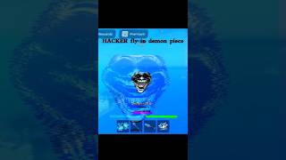 normal fly vs hacker fly in demon piece roblox gameplay memes trollface demonpiece [upl. by Anertak]