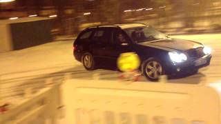 Mercedes E320 CDI  W211  Snow Drift [upl. by Ettennyl]