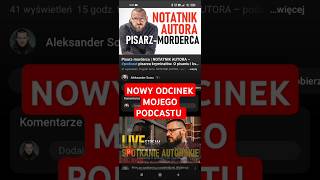 Morderca czy ofiara systemu  nowy odcinek podcastu NOTATNIK AUTORA shortvideo shorts short [upl. by Notsehc591]