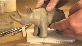 Making a Simple Animal out of Clay [upl. by Grannie]