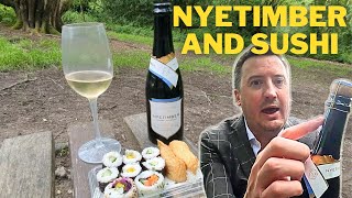 Nyetimber Half Bottle and Sushi [upl. by Traci]