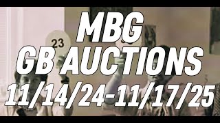 MBG  GB AUCTIONS  6PM CST  111424 [upl. by Paget]