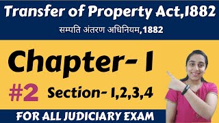 Section 1234 Transfer of Property Act1882  Chapter1 Preliminary  अध्याय 1 धारा 1234 [upl. by Ailliw318]