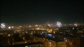 Revelion 2024 Focuri de artificii în cartierele din Ploiești [upl. by Alithea364]