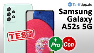 Samsung Galaxy A52s 5G  Test deutsch [upl. by Pan]