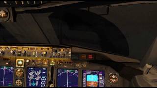 FSX Default 737  New cockpit preview HD [upl. by Aiciruam]