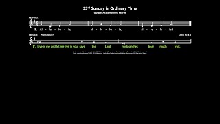 33rd Sunday in Ordinary Time Gospel Acclamation Year A Australian Lectionary [upl. by Bopp]