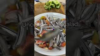 Uncooked fish salad kinilaw🇵🇭 philippines africantraveller [upl. by Nelleeus]