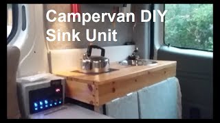 CamperVan DIY Sink Unit [upl. by Eachern]