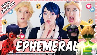 Cosplayers React to Miraculous Ladybug  Ephemeral 💯 100th Episode [upl. by Pinkham]