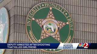 Marion County deputy arrested says he accidentally shot girlfriend to death while cleaning guns [upl. by Durwyn]