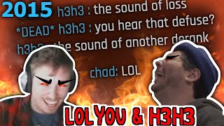 LOLYOU amp h3h3productions  CSGO Fun [upl. by Hosbein358]