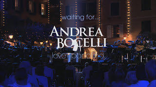 Andrea Bocelli  Waiting For  Love in Portofino Era Già Tutto Previsto [upl. by Wartow984]