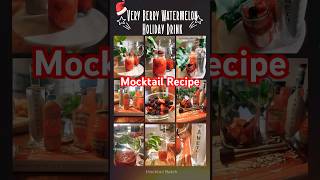 HolidayEntertaining a NonAlcohol Cocktail Recipe for Everyone🥂 mocktailrecipes [upl. by Beryl328]