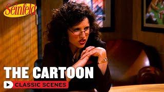 Elaine Tries To Understand A Cartoon  The Cartoon  Seinfeld [upl. by Scoter]