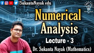 Lecture 3  Order of Convergence for NewtonRaphson Method  PROOF  Numerical Analysis [upl. by Fulmis]