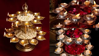 Double Layer Diya Urli Stand l Exquisite 2 Layer Diya Urli Stand l Diwali Decoration l FK Metal [upl. by Bacon]