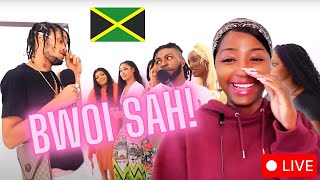 Pop The Balloon Or Find Love JAMAICA Edition  LIVE REACTION NOW Troublelinktv [upl. by Ahsiyt]