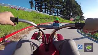 Downhill Luge  Auckland Adventure Park  wwwBookmeconz [upl. by Lleder7]