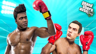 Franklin Became a Boxer To Take Revenge From School Bully In GTA 5 [upl. by Ayikin]