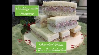 Deviled Ham Tea Sandwiches [upl. by Vyner364]