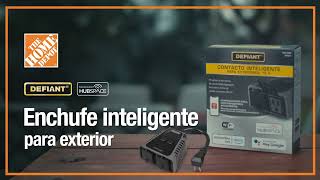 ENCHUFE INTELIGENTE PARA EXTERIORES DEFIANT [upl. by Jabon]