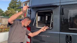 How to tint Polyplastic Plexiglass plastic polycarbonate Campervan Motorhome amp caravan windows [upl. by Keeley]