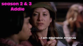 s2 amp 3 Addie Greys Anatomy  yelenamcguinness  4K [upl. by Kaile]