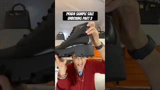 Prada Papi Unboxing Part 2  Prada You  Prada Prada prada amuze pradaboots [upl. by Akeenahs]